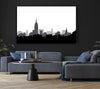 New York Silhouette B n W
