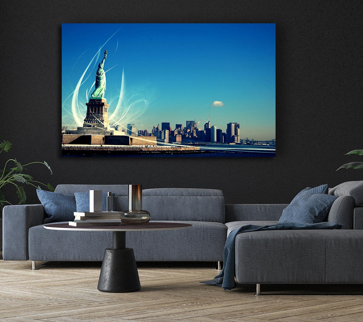 New Yorks Statue Of Liberty