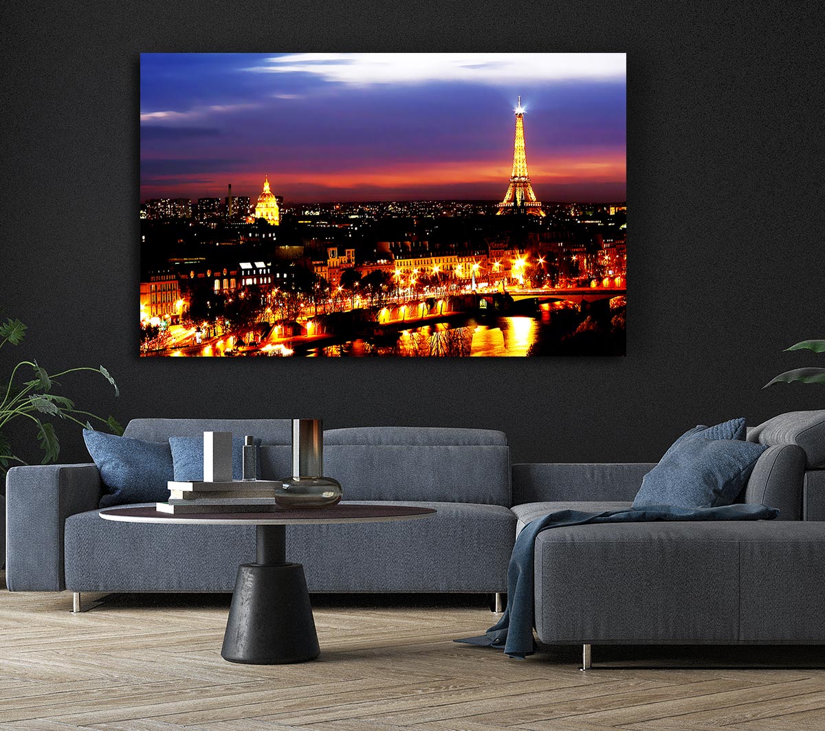 Paris City At Night