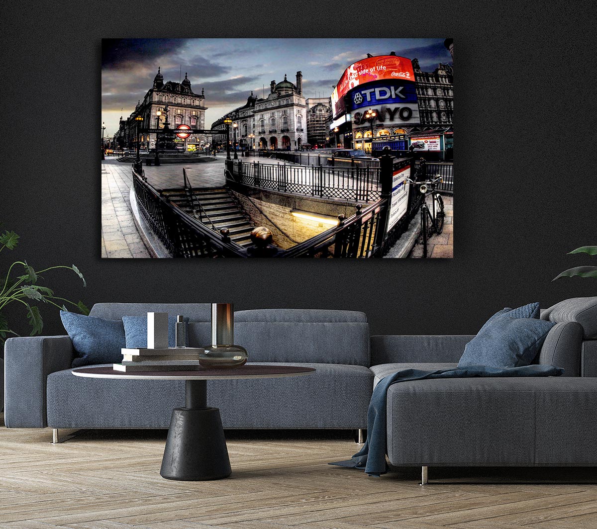 Piccadilly Circus London At Winter