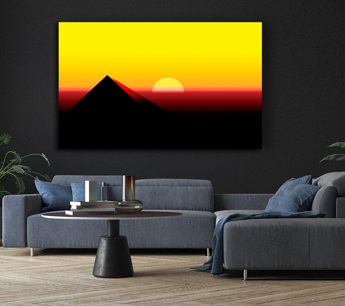 Pyramid Sunset