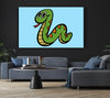 Cartoon Snake Baby Blue