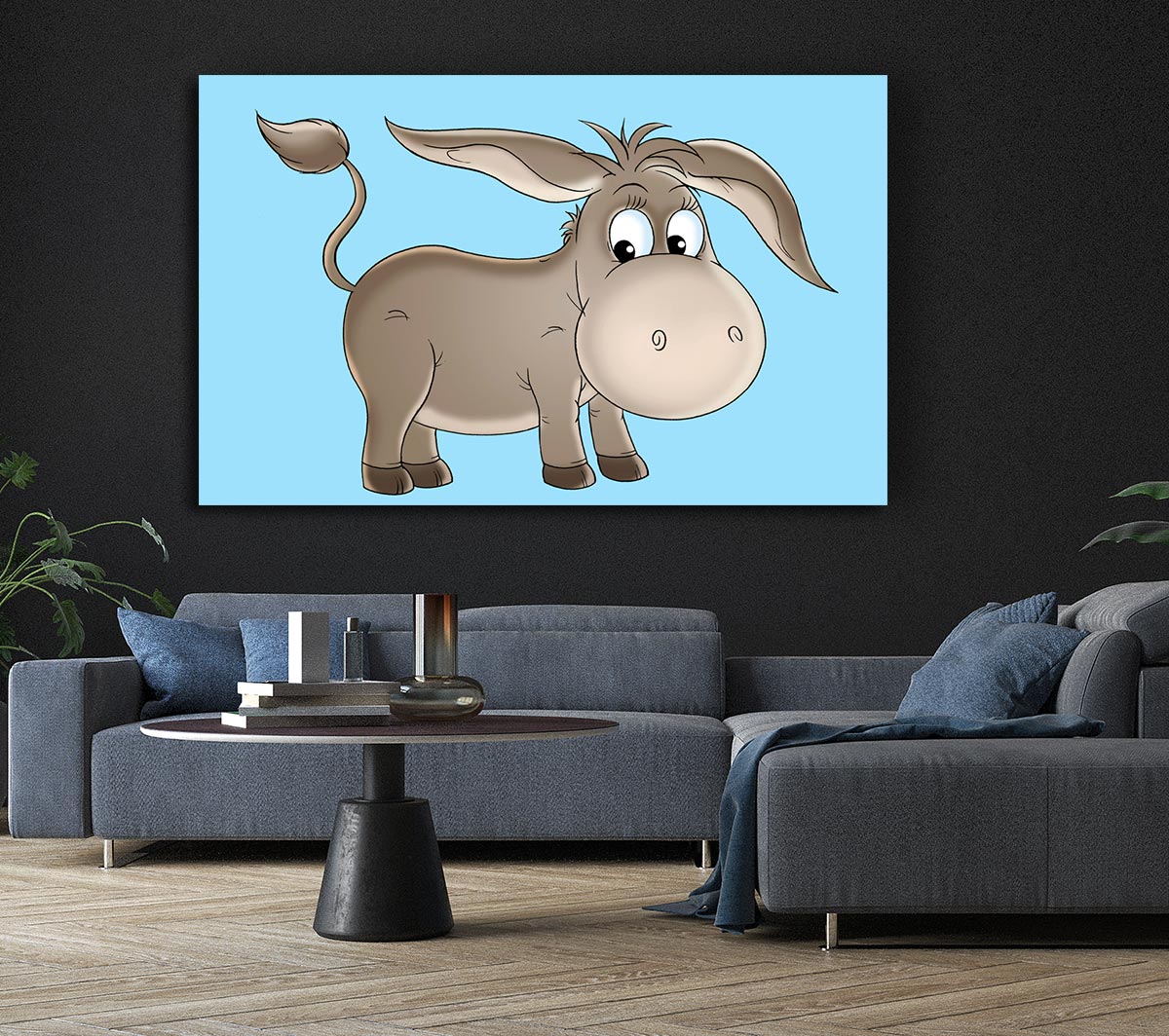 Donkey Short Legs Baby Blue