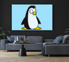 Funny Penguin Baby Blue