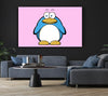 Funny Penquin Standing Pink