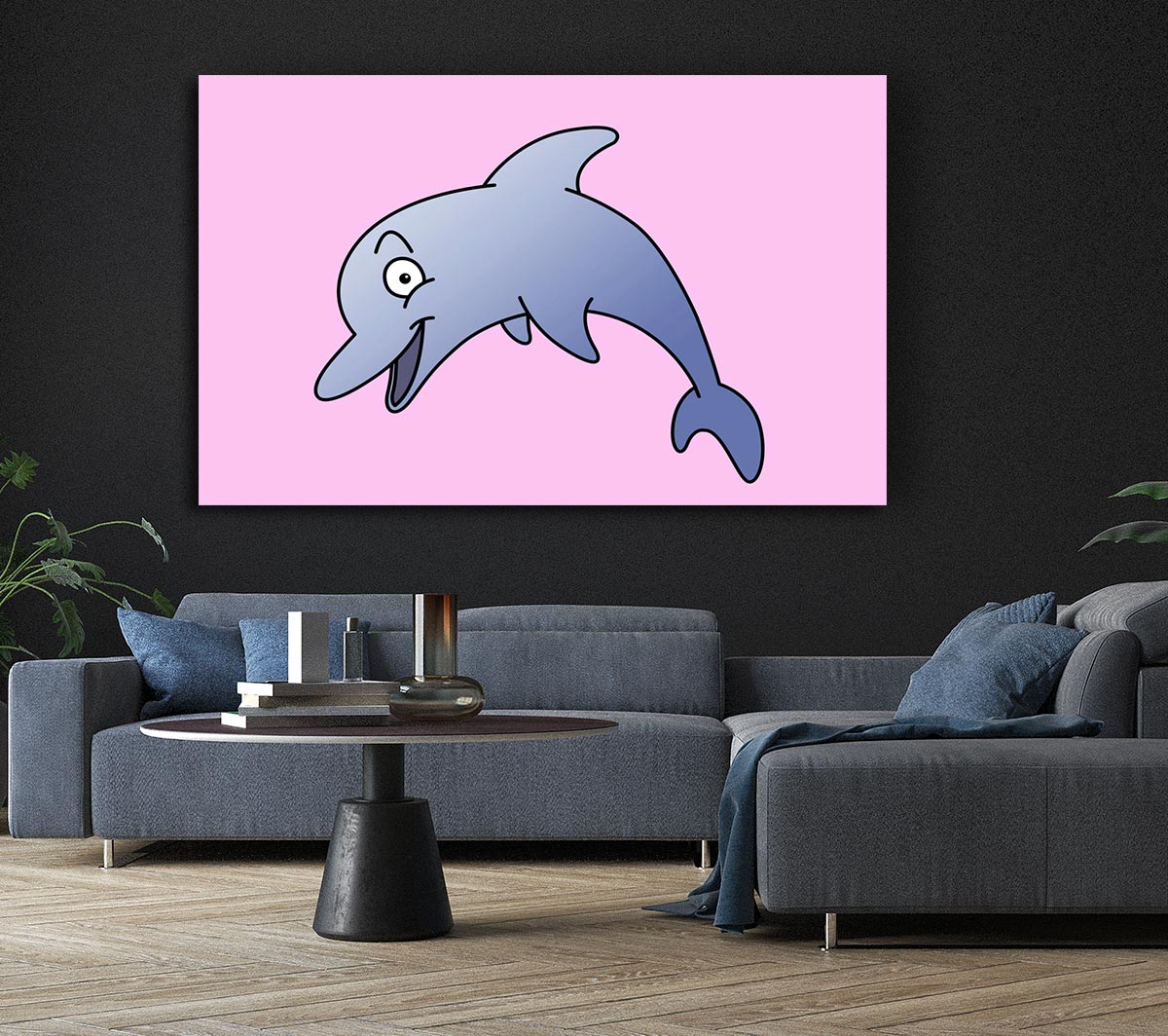 Happy Dolphin Pink