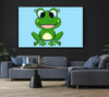 Happy Frog Ready To Leap Baby Blue