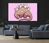 Herbivore Dinosaur Pink