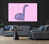 Tall Dinosaur Pink