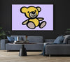 Teddy Bear Cartoon Lilac