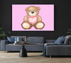 Teddy Bear Love Heart Pink