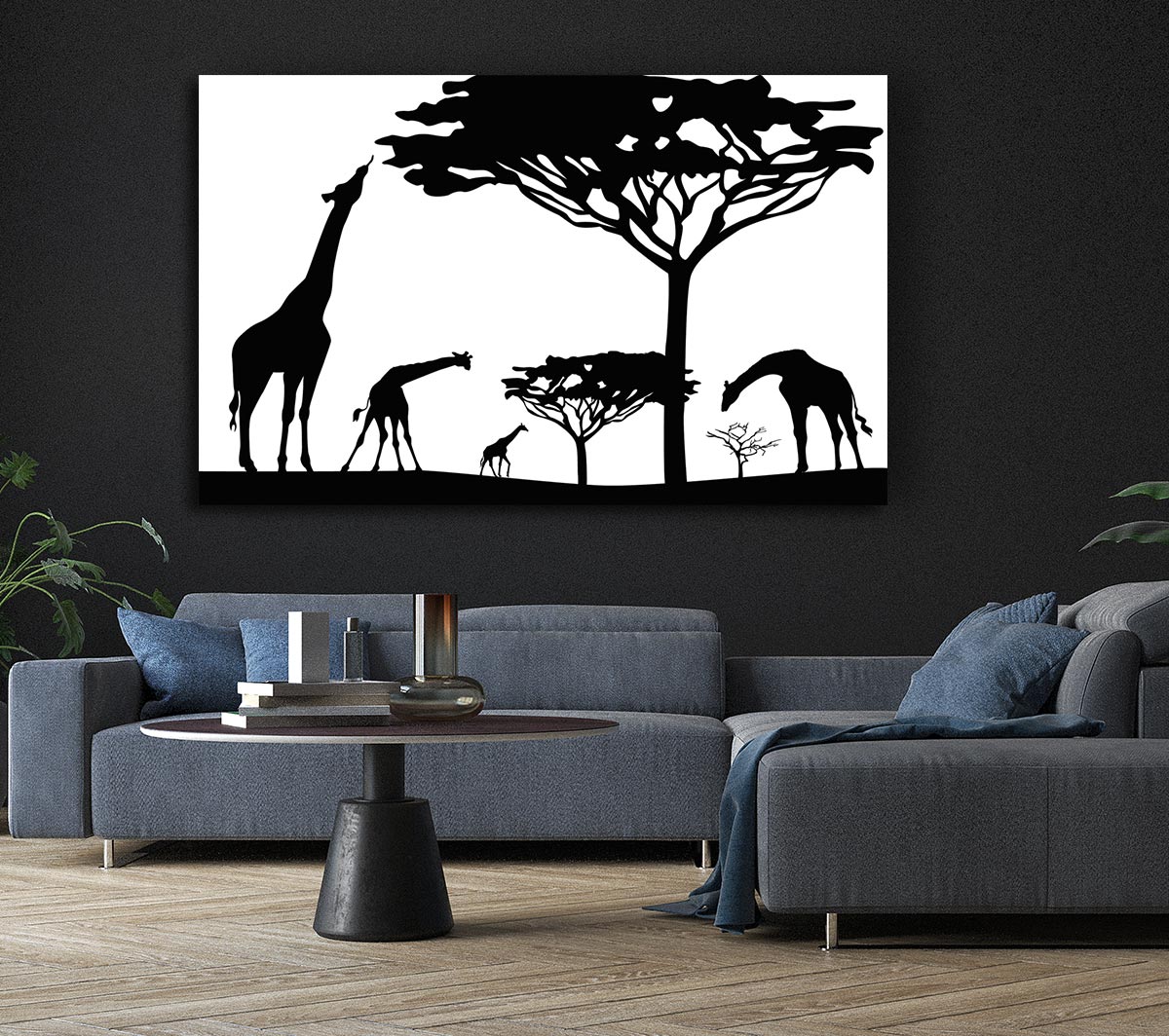 Giraffe Silhouette