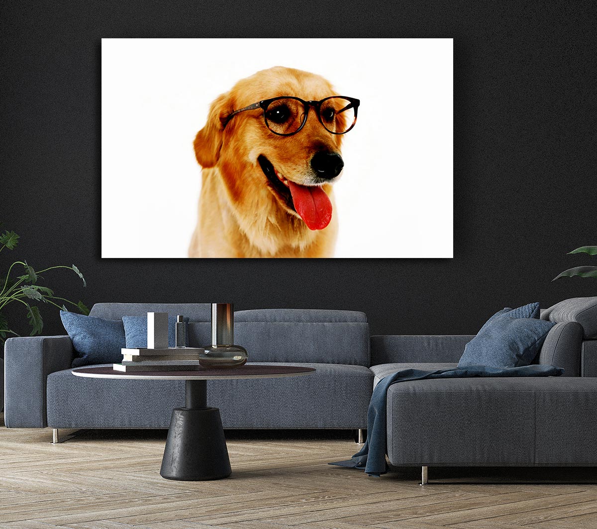 Golden Retriever Nerd