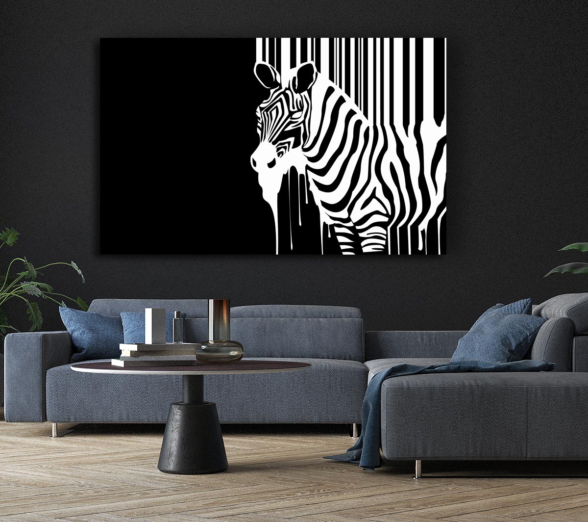 Melting Zebra