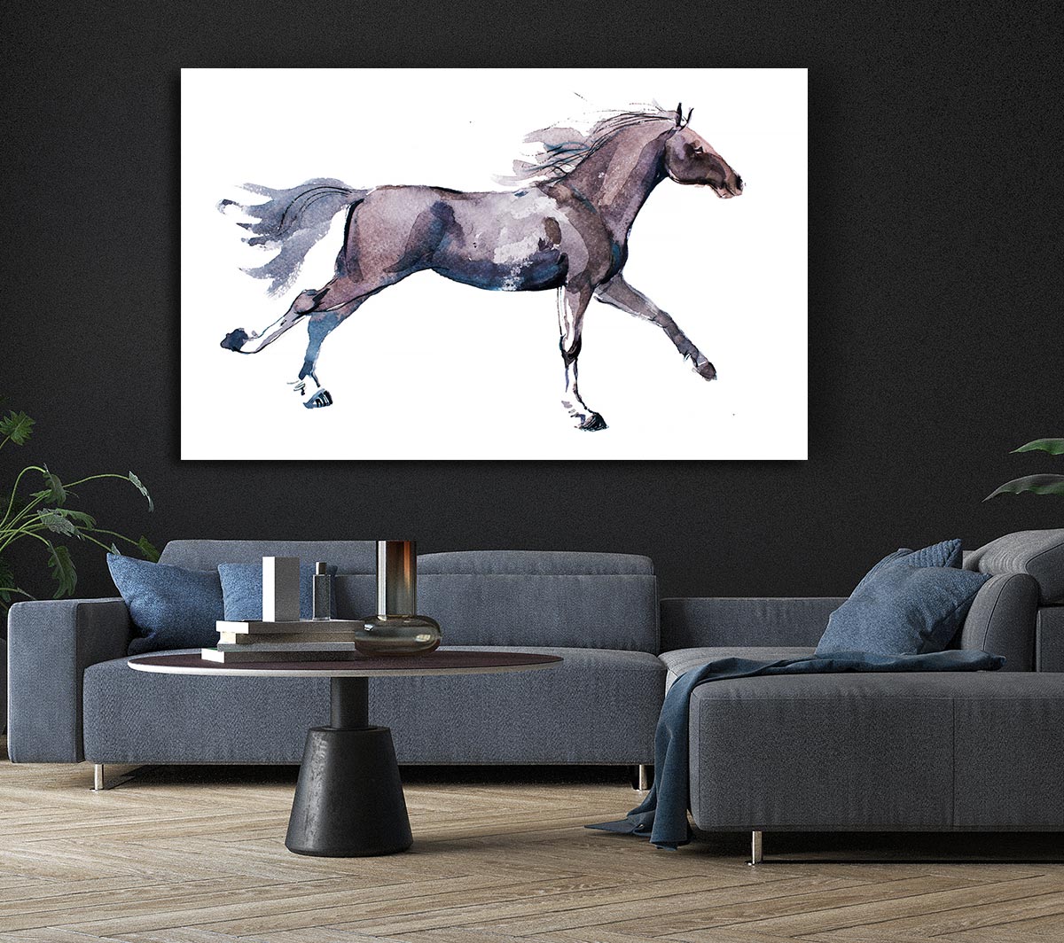 Trotting Horse