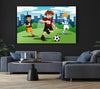 Piktura: Fëmijët Futbollistë