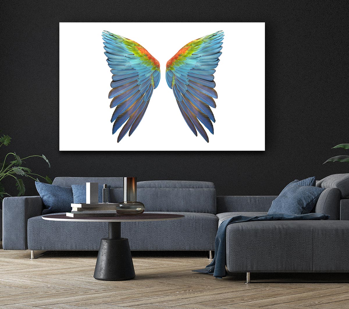 Parrot Vibrant wings