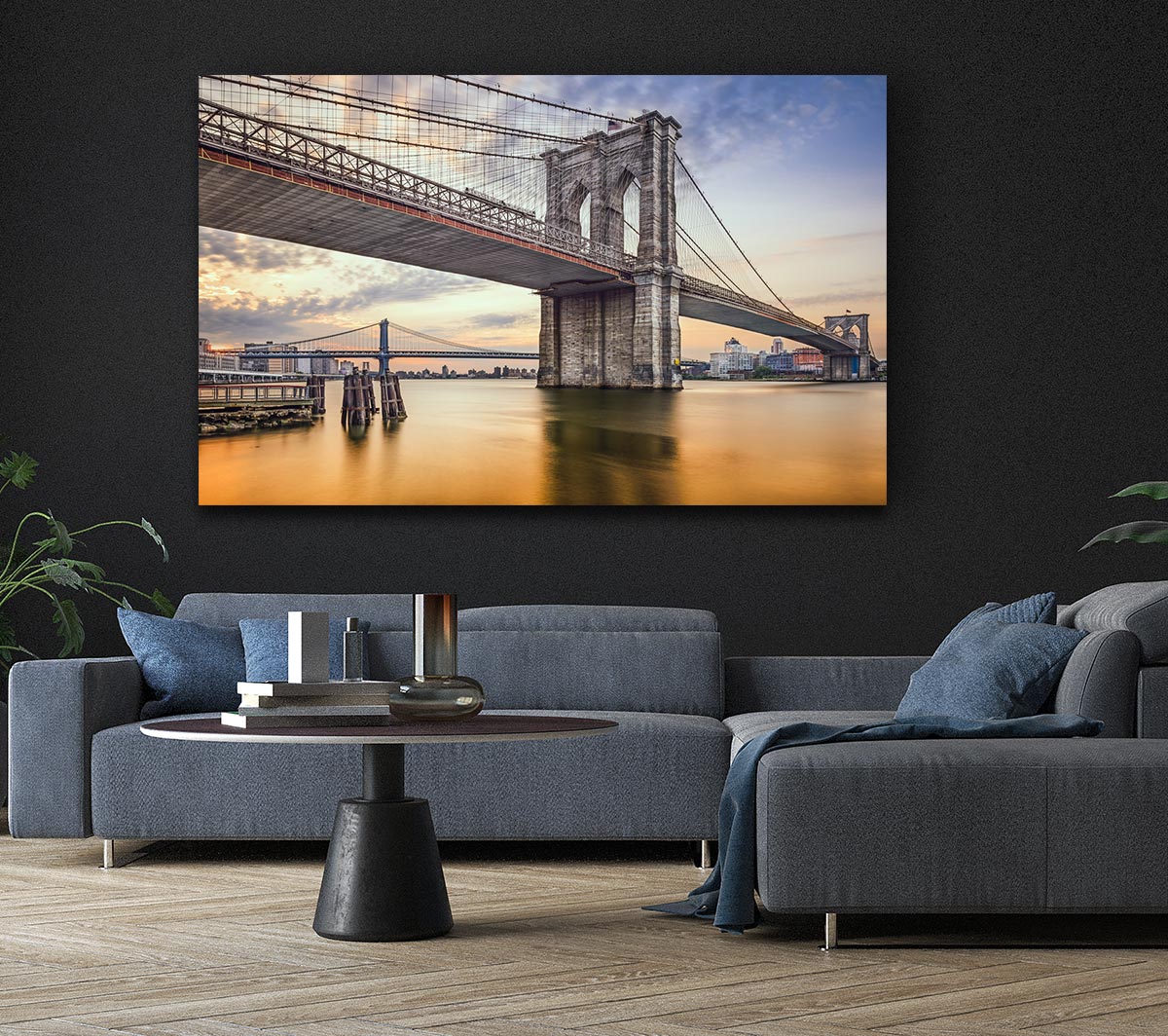 New york bridge orange river