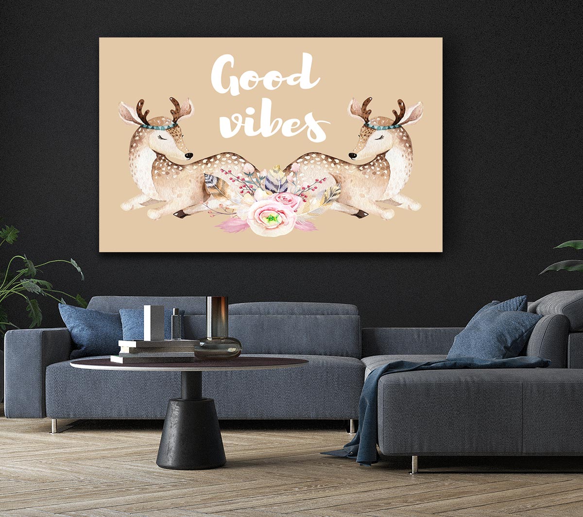 Good Vibes Woodland Animals