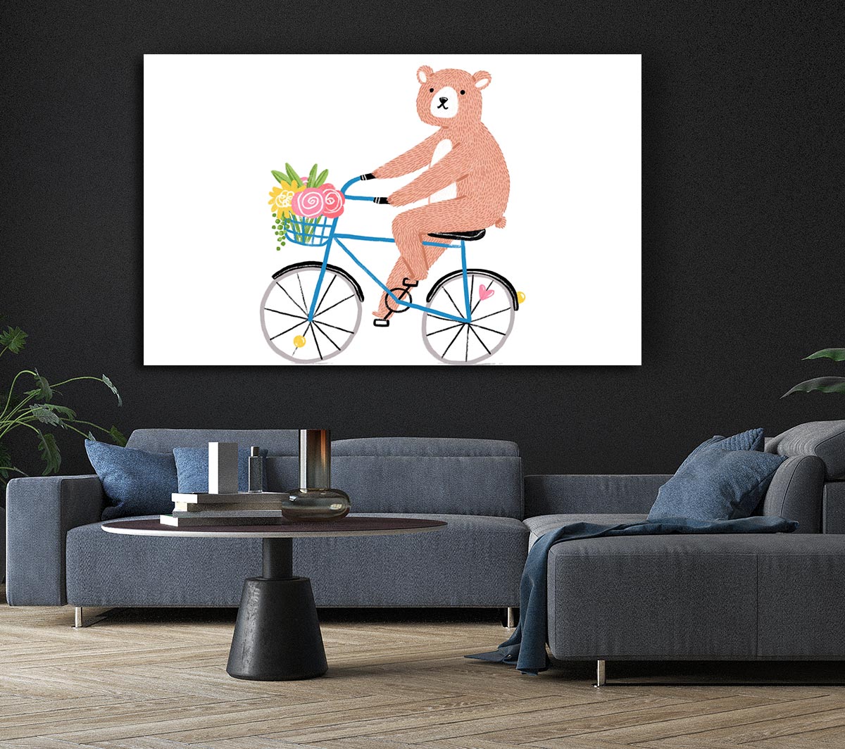 Bear Riding A Bike