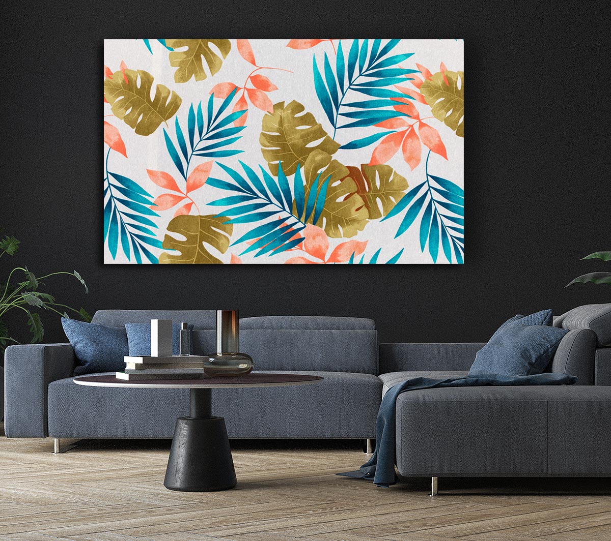 Modern Palm Leaves