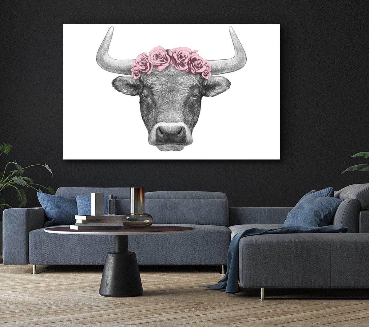 Rose Bull Head