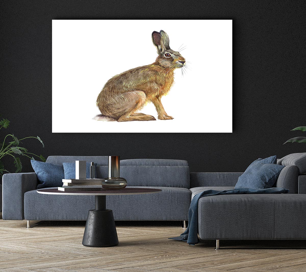 The Hare Alone