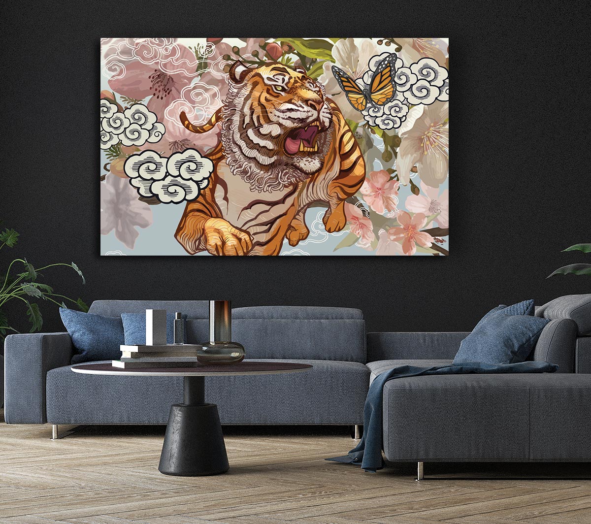 The Tiger Floral