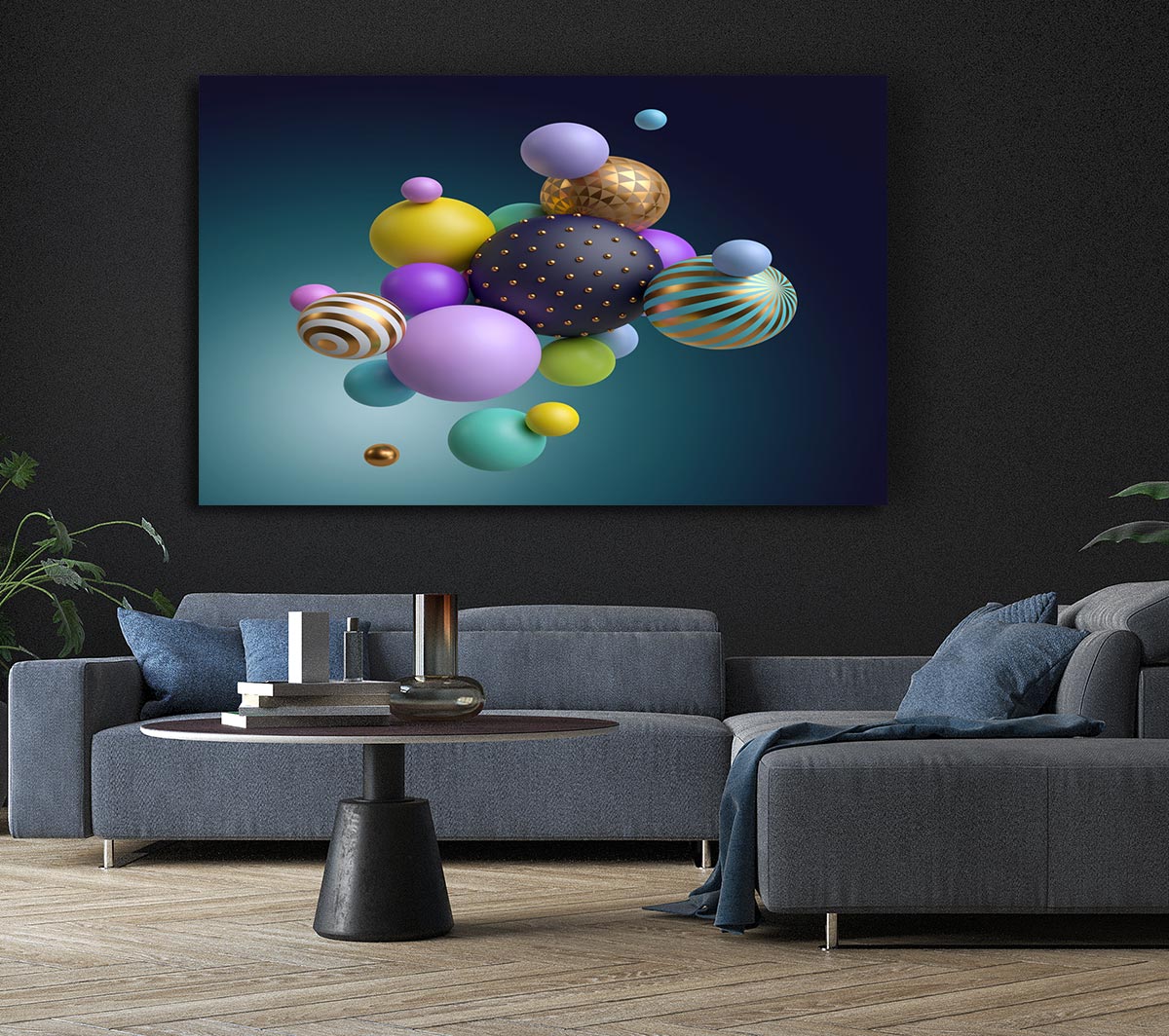 Spheres Of Three Dimensional Abstract