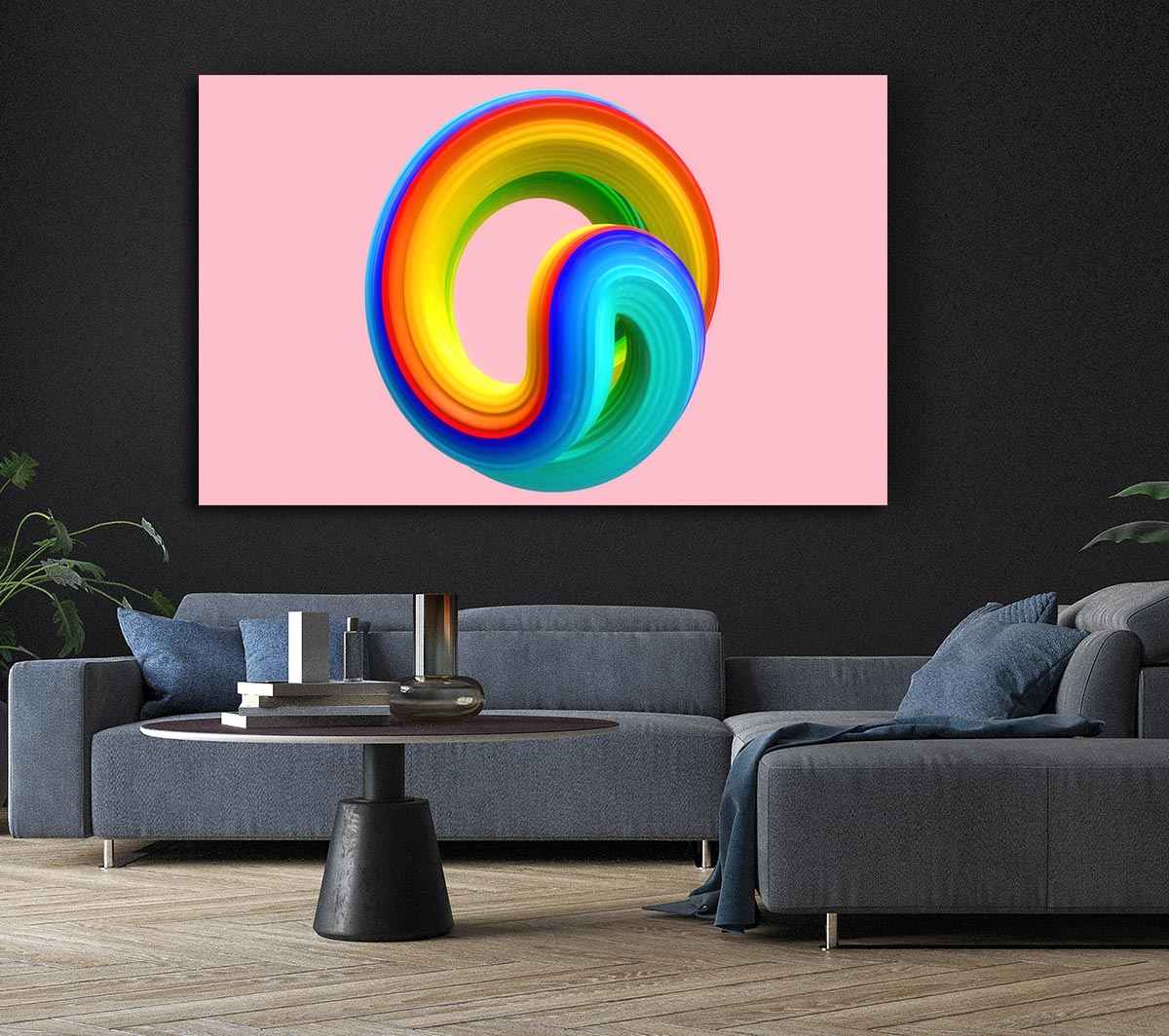 The Rainbow Swirl Paste