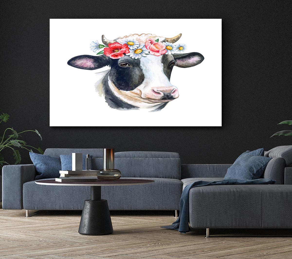 Flower Girl Cow