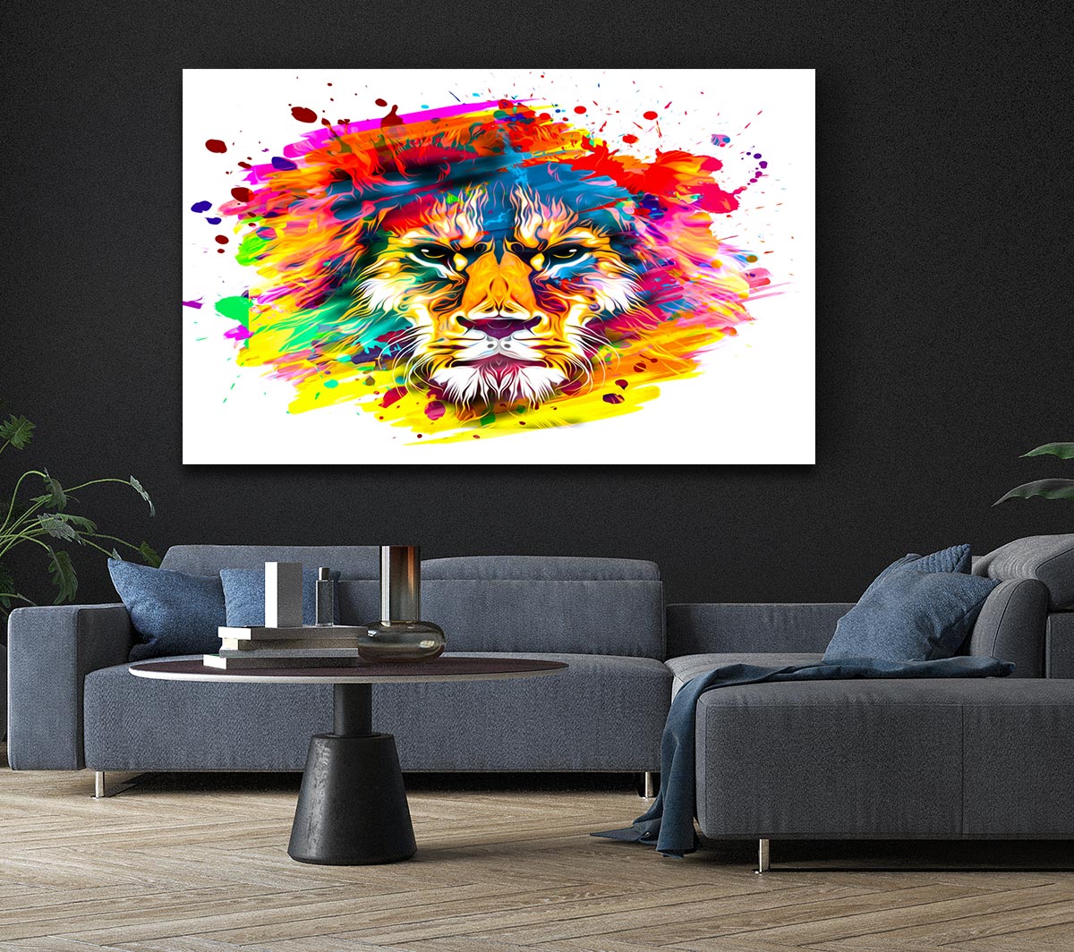 The Lion Splatter