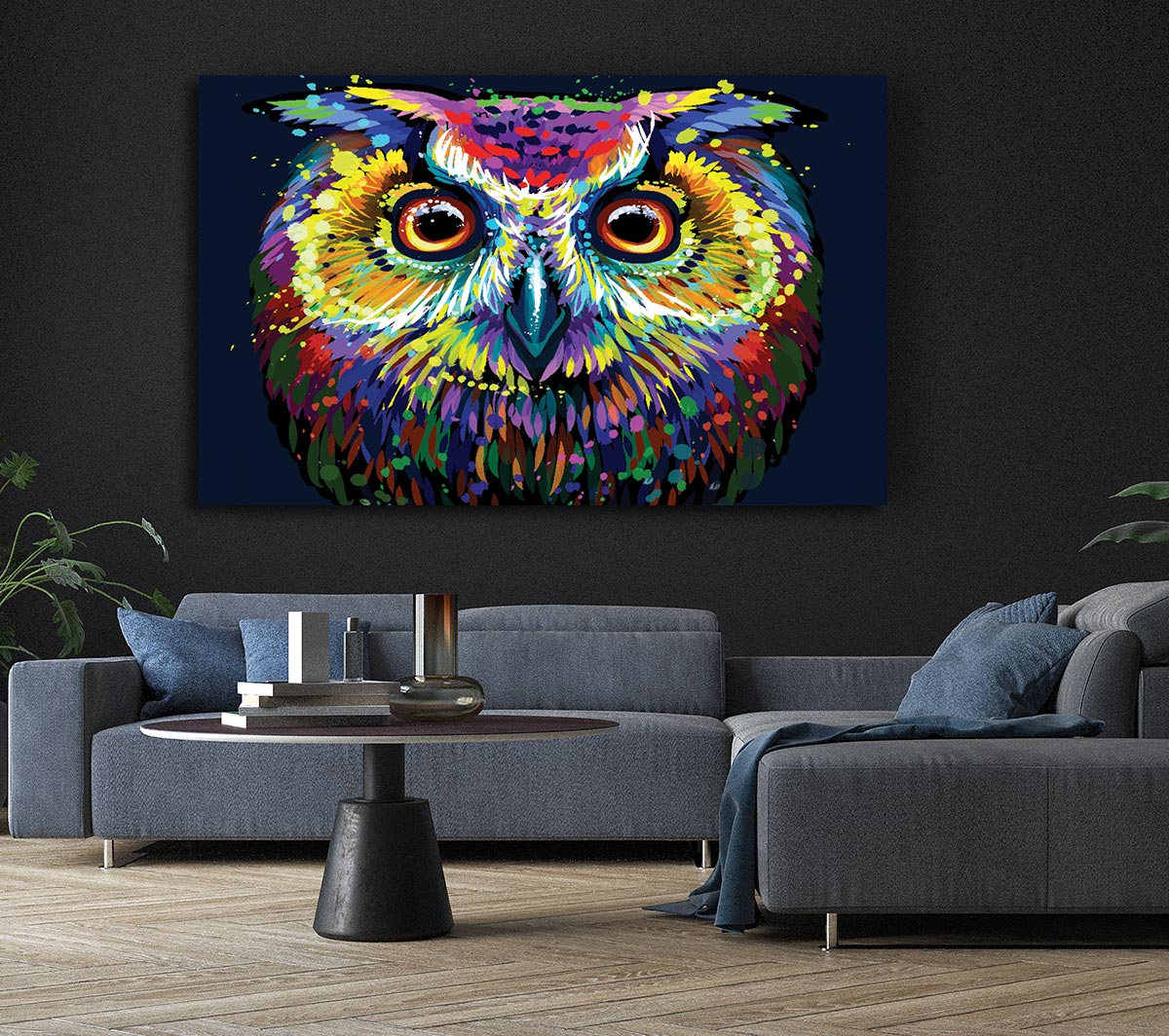 The Spooky Vivid Owl