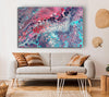 Pink And Blue Oil Splash